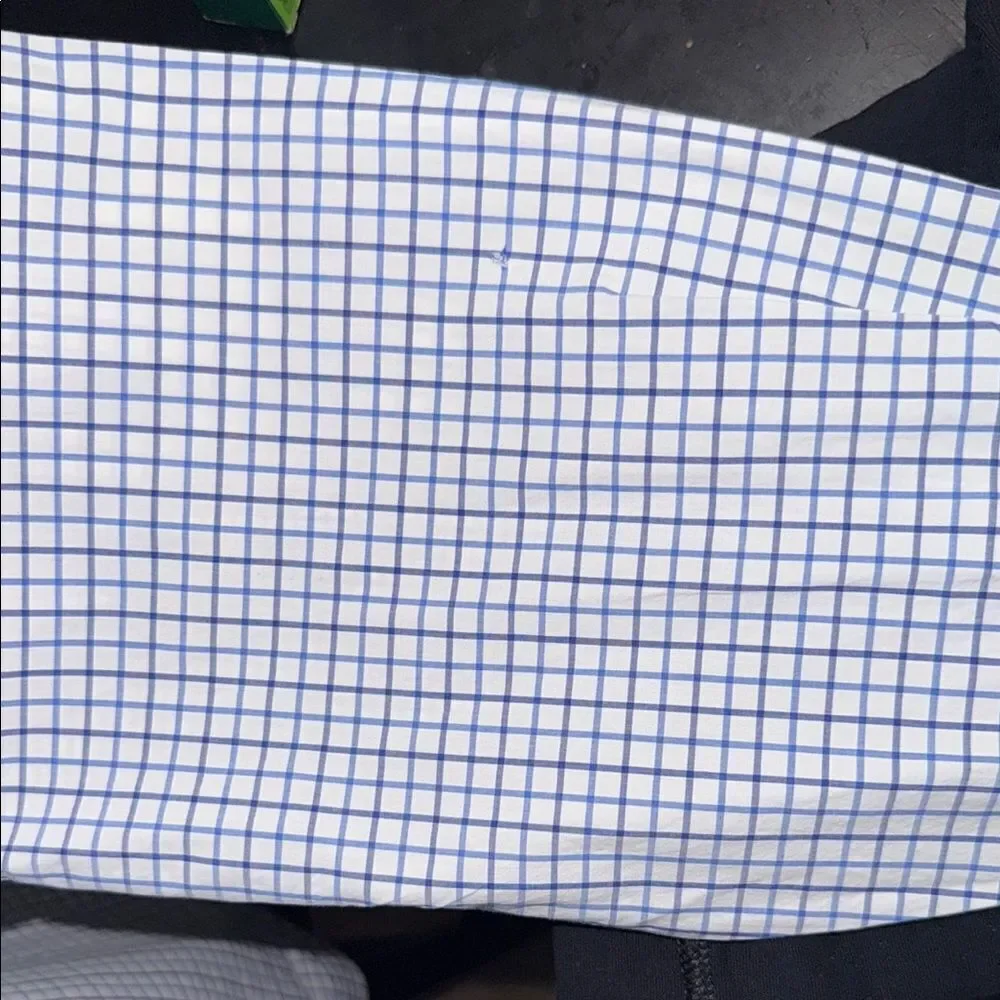 Men's Blue Checkered Shirt